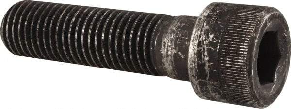 Holo-Krome - 1-8 UNC Hex Socket Drive, Socket Cap Screw - Alloy Steel, Black Oxide Finish, Partially Threaded, 3-3/4" Length Under Head - Makers Industrial Supply