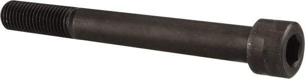 Holo-Krome - 1-8 UNC Hex Socket Drive, Socket Cap Screw - Alloy Steel, Black Oxide Finish, Partially Threaded, 8-1/2" Length Under Head - Makers Industrial Supply