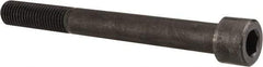 Holo-Krome - 1-8 UNC Hex Socket Drive, Socket Cap Screw - Alloy Steel, Black Oxide Finish, Partially Threaded, 9" Length Under Head - Makers Industrial Supply