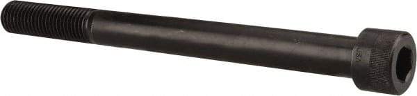 Holo-Krome - 1-8 UNC Hex Socket Drive, Socket Cap Screw - Alloy Steel, Black Oxide Finish, Partially Threaded, 11" Length Under Head - Makers Industrial Supply