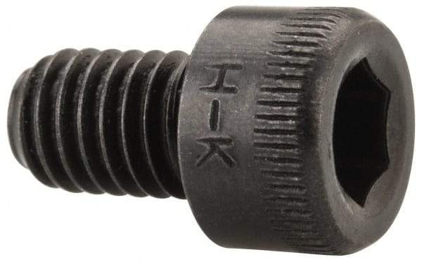 Holo-Krome - #10-32 UNF Hex Socket Drive, Socket Cap Screw - Alloy Steel, Black Oxide Finish, Fully Threaded, 5/16" Length Under Head - Makers Industrial Supply