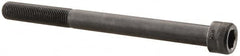 Holo-Krome - 3/8-24 UNF Hex Socket Drive, Socket Cap Screw - Alloy Steel, Black Oxide Finish, Partially Threaded, 4-1/2" Length Under Head - Makers Industrial Supply