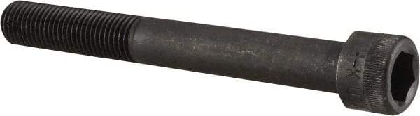 Holo-Krome - 7/16-20 UNF Hex Socket Drive, Socket Cap Screw - Alloy Steel, Black Oxide Finish, Partially Threaded, 3-1/2" Length Under Head - Makers Industrial Supply