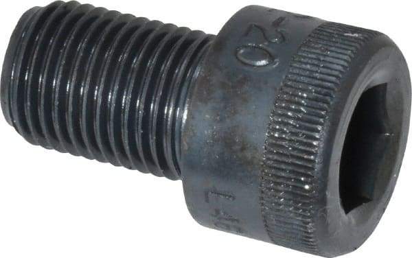 Holo-Krome - 1/2-20 UNF Hex Socket Drive, Socket Cap Screw - Alloy Steel, Black Oxide Finish, Fully Threaded, 3/4" Length Under Head - Makers Industrial Supply