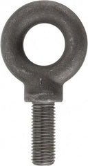 Gibraltar - 9,000 Lb Capacity, Steel, 1-8 Thread, Fixed Lifting Eye Bolt - Fully Threaded, 2-1/2" Shank, 2-1/2" Thread Length, Shoulder - Makers Industrial Supply