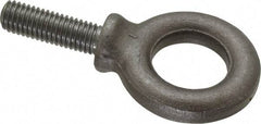 Gibraltar - 2,700 Lb Capacity, Alloy Steel, 1/2 Thread, Fixed Lifting Eye Bolt - Fully Threaded, 1-1/2" Shank, 1-1/2" Thread Length, Shoulder - Makers Industrial Supply