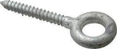 Gibraltar - 5/16, Hot Galvanized Finish, Forged Steel Forged Eye Bolt - 2" Thread Length, 5/8" ID, 2-1/4" Shank Length - Makers Industrial Supply