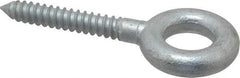 Gibraltar - 5/8, Hot Galvanized Finish, Forged Steel Forged Eye Bolt - 2-1/2" Thread Length, 1-1/4" ID, 4" Shank Length - Makers Industrial Supply