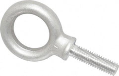 Gibraltar - 1,160 Lb Capacity, Stainless Steel, 3/8-16 Thread, Fixed Lifting Eye Bolt - Fully Threaded, 1-1/4" Shank, 1-1/4" Thread Length, Shoulder - Makers Industrial Supply