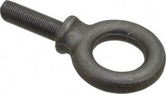 Gibraltar - 2,400 Lb Capacity, Steel, 1/2-20 Thread, Fixed Lifting Eye Bolt - Fully Threaded, 1-1/2" Shank, 1-1/2" Thread Length, Shoulder - Makers Industrial Supply