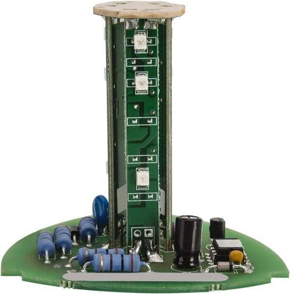 Edwards Signaling - LED Lamp, Blue, Flashing, Stackable Tower Light Module - 24 VDC, 0.06 Amp, IP54, IP65 Ingress Rating, 3R, 4X NEMA Rated, Panel Mount, Pipe Mount - Makers Industrial Supply