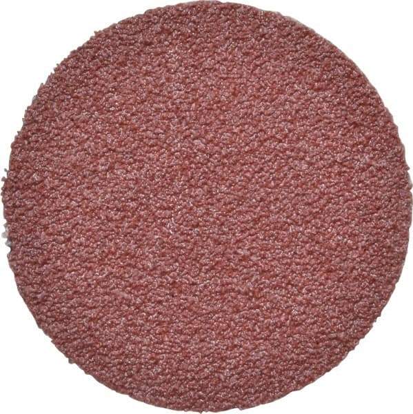 3M - 1" Disc Diam, 120 Grit, Aluminum Oxide Quick Change Disc - Type R Attaching System, Coated, Brown, Fine Grade, 30,000 RPM, 361F Series - Makers Industrial Supply