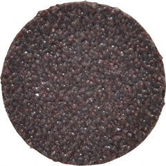 3M - 1-1/2" Disc Diam, 36 Grit, Aluminum Oxide Quick Change Disc - Type R Attaching System, Coated, Brown, Very Coarse Grade, 30,000 RPM, 361F Series - Makers Industrial Supply