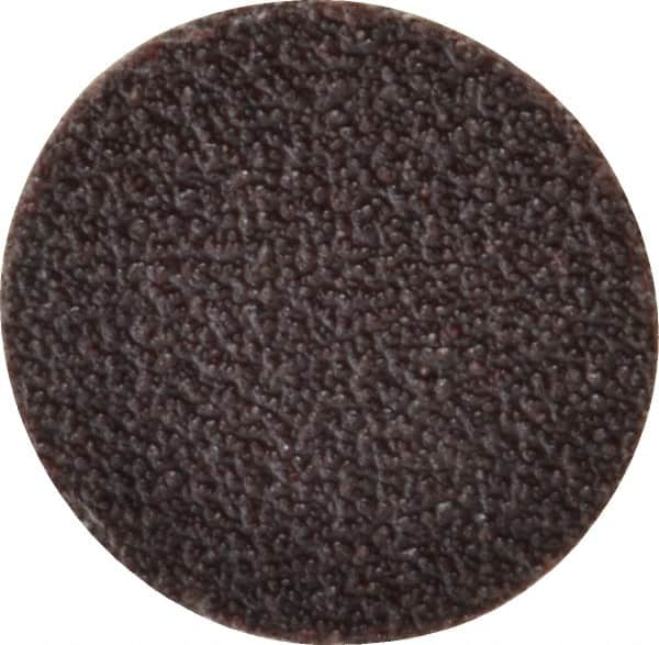 3M - 1-1/2" Disc Diam, 50 Grit, Aluminum Oxide Quick Change Disc - Type R Attaching System, Coated, Brown, Coarse Grade, 30,000 RPM, 361F Series - Makers Industrial Supply