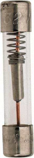 Cooper Bussmann - 32 VAC/VDC, 25 Amp, Time Delay Miniature Glass Fuse - 1-1/4" OAL, 1/4" Diam - Makers Industrial Supply