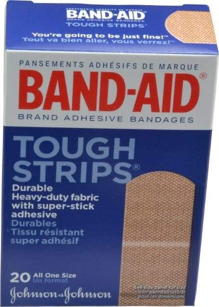 Johnson & Johnson - 3" Long x 1" Wide, General Purpose Self-Adhesive Bandage - Woven Fabric Bandage - Makers Industrial Supply