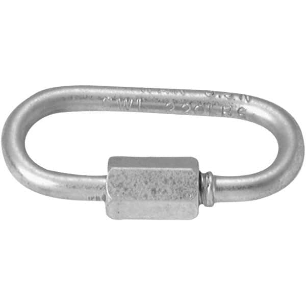 Campbell - 2-9/32" Long Quick Link - Stainless Steel with 19/64" Snap Opening - Makers Industrial Supply