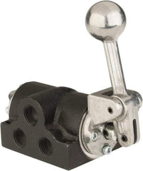 ARO/Ingersoll-Rand - Manually Operated Valves   Valve Type: Hand Lever    Actuator Type: Lever/Spring - Makers Industrial Supply