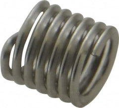 Recoil - 5/16-18 UNC, 0.469" OAL, Free Running Helical Insert - 6-5/8 Free Coils, Tanged, Stainless Steel, 1-1/2D Insert Length - Makers Industrial Supply