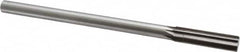 Interstate - 0.508" High Speed Steel 6 Flute Chucking Reamer - Straight Flute, 7/16" Straight Shank, 2" Flute Length, 8" OAL - Makers Industrial Supply