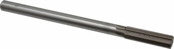 Interstate - 0.646" High Speed Steel 6 Flute Chucking Reamer - Makers Industrial Supply