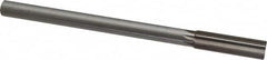 Interstate - 0.66" High Speed Steel 6 Flute Chucking Reamer - Straight Flute, 9/16" Straight Shank, 2-1/4" Flute Length, 9" OAL - Makers Industrial Supply