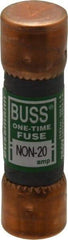 Cooper Bussmann - 125 VDC, 250 VAC, 20 Amp, Fast-Acting General Purpose Fuse - Fuse Holder Mount, 50.8mm OAL, 50 at AC/DC kA Rating, 9/16" Diam - Makers Industrial Supply