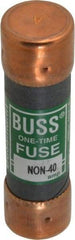 Cooper Bussmann - 125 VDC, 250 VAC, 40 Amp, Fast-Acting General Purpose Fuse - Fuse Holder Mount, 76.2mm OAL, 50 at AC/DC kA Rating, 13/16" Diam - Makers Industrial Supply