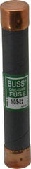 Cooper Bussmann - 600 VAC, 25 Amp, Fast-Acting General Purpose Fuse - Fuse Holder Mount, 127mm OAL, 50 at AC/DC kA Rating, 13/16" Diam - Makers Industrial Supply