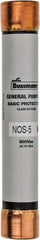 Cooper Bussmann - 600 VAC, 5 Amp, Fast-Acting General Purpose Fuse - Fuse Holder Mount, 127mm OAL, 50 at AC/DC kA Rating, 13/16" Diam - Makers Industrial Supply