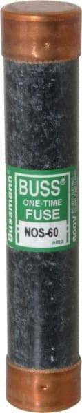 Cooper Bussmann - 600 VAC, 60 Amp, Fast-Acting General Purpose Fuse - Fuse Holder Mount, 5-1/2" OAL, 50 at AC/DC kA Rating, 1-1/16" Diam - Makers Industrial Supply