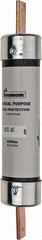 Cooper Bussmann - 600 VAC, 80 Amp, Fast-Acting General Purpose Fuse - Bolt-on Mount, 7-7/8" OAL, 10 (RMS Symmetrical) kA Rating, 1-5/16" Diam - Makers Industrial Supply