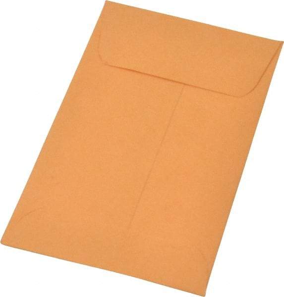 Quality Park - 4-1/4" Long x 2-1/2" Wide Gummed Flap Kraft Coin Envelope - 20 Lb Paper Weight - Makers Industrial Supply