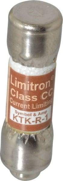 Cooper Bussmann - 600 VAC, 1 Amp, Fast-Acting General Purpose Fuse - Fuse Holder Mount, 1-1/2" OAL, 200 at AC (RMS) kA Rating, 13/32" Diam - Makers Industrial Supply