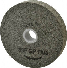 Standard Abrasives - 6" Diam, 1" Face Width, 1" Center Hole, Fine Grade, Silicon Carbide Deburring Wheel - Convolute, Hard Density 8 Grade, 6,000 RPM - Makers Industrial Supply