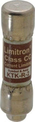 Cooper Bussmann - 600 VAC, 2 Amp, Fast-Acting General Purpose Fuse - Fuse Holder Mount, 1-1/2" OAL, 200 at AC (RMS) kA Rating, 13/32" Diam - Makers Industrial Supply