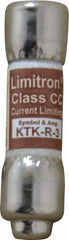 Cooper Bussmann - 600 VAC, 3 Amp, Fast-Acting General Purpose Fuse - Fuse Holder Mount, 1-1/2" OAL, 200 at AC (RMS) kA Rating, 13/32" Diam - Makers Industrial Supply