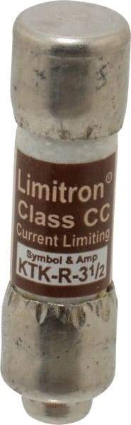 Cooper Bussmann - 600 VAC, 3.5 Amp, Fast-Acting General Purpose Fuse - Fuse Holder Mount, 1-1/2" OAL, 200 at AC (RMS) kA Rating, 13/32" Diam - Makers Industrial Supply