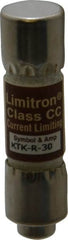 Cooper Bussmann - 600 VAC, 30 Amp, Fast-Acting General Purpose Fuse - Fuse Holder Mount, 1-1/2" OAL, 200 at AC (RMS) kA Rating, 13/32" Diam - Makers Industrial Supply