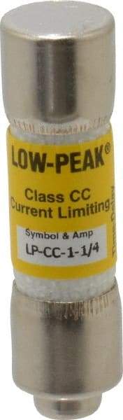 Cooper Bussmann - 300 VDC, 600 VAC, 1.25 Amp, Time Delay General Purpose Fuse - Fuse Holder Mount, 1-1/2" OAL, 20 at DC, 200 at AC (RMS) kA Rating, 13/32" Diam - Makers Industrial Supply