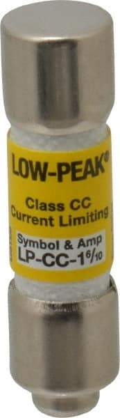 Cooper Bussmann - 300 VDC, 600 VAC, 1.6 Amp, Time Delay General Purpose Fuse - Fuse Holder Mount, 1-1/2" OAL, 20 at DC, 200 at AC (RMS) kA Rating, 13/32" Diam - Makers Industrial Supply