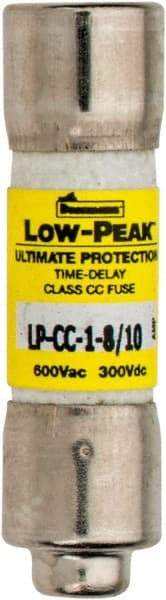 Cooper Bussmann - 300 VDC, 600 VAC, 1.8 Amp, Time Delay General Purpose Fuse - Fuse Holder Mount, 1-1/2" OAL, 20 at DC, 200 at AC (RMS) kA Rating, 13/32" Diam - Makers Industrial Supply