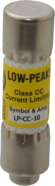 Cooper Bussmann - 150 VDC, 600 VAC, 10 Amp, Time Delay General Purpose Fuse - Fuse Holder Mount, 1-1/2" OAL, 20 at DC, 200 at AC (RMS) kA Rating, 13/32" Diam - Makers Industrial Supply