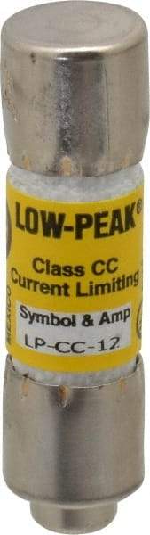 Cooper Bussmann - 150 VDC, 600 VAC, 12 Amp, Time Delay General Purpose Fuse - Fuse Holder Mount, 1-1/2" OAL, 20 at DC, 200 at AC (RMS) kA Rating, 13/32" Diam - Makers Industrial Supply