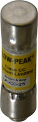 Cooper Bussmann - 300 VDC, 600 VAC, 25 Amp, Time Delay General Purpose Fuse - Fuse Holder Mount, 1-1/2" OAL, 20 at DC, 200 at AC (RMS) kA Rating, 13/32" Diam - Makers Industrial Supply