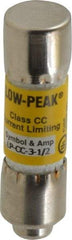 Cooper Bussmann - 150 VDC, 600 VAC, 3.5 Amp, Time Delay General Purpose Fuse - Fuse Holder Mount, 1-1/2" OAL, 20 at DC, 200 at AC (RMS) kA Rating, 13/32" Diam - Makers Industrial Supply