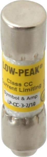 Cooper Bussmann - 150 VDC, 600 VAC, 3.2 Amp, Time Delay General Purpose Fuse - Fuse Holder Mount, 1-1/2" OAL, 20 at DC, 200 at AC (RMS) kA Rating, 13/32" Diam - Makers Industrial Supply