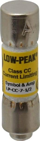 Cooper Bussmann - 150 VDC, 600 VAC, 7.5 Amp, Time Delay General Purpose Fuse - Fuse Holder Mount, 1-1/2" OAL, 20 at DC, 200 at AC (RMS) kA Rating, 13/32" Diam - Makers Industrial Supply