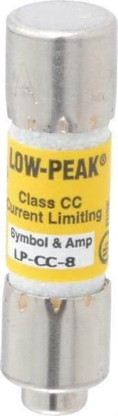 Cooper Bussmann - 150 VDC, 600 VAC, 8 Amp, Time Delay General Purpose Fuse - Fuse Holder Mount, 1-1/2" OAL, 20 at DC, 200 at AC (RMS) kA Rating, 13/32" Diam - Makers Industrial Supply