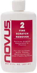 Novus - 8 Ounce Bottle Scratch Remover for Plastic - Fine Scratch Remover - Makers Industrial Supply